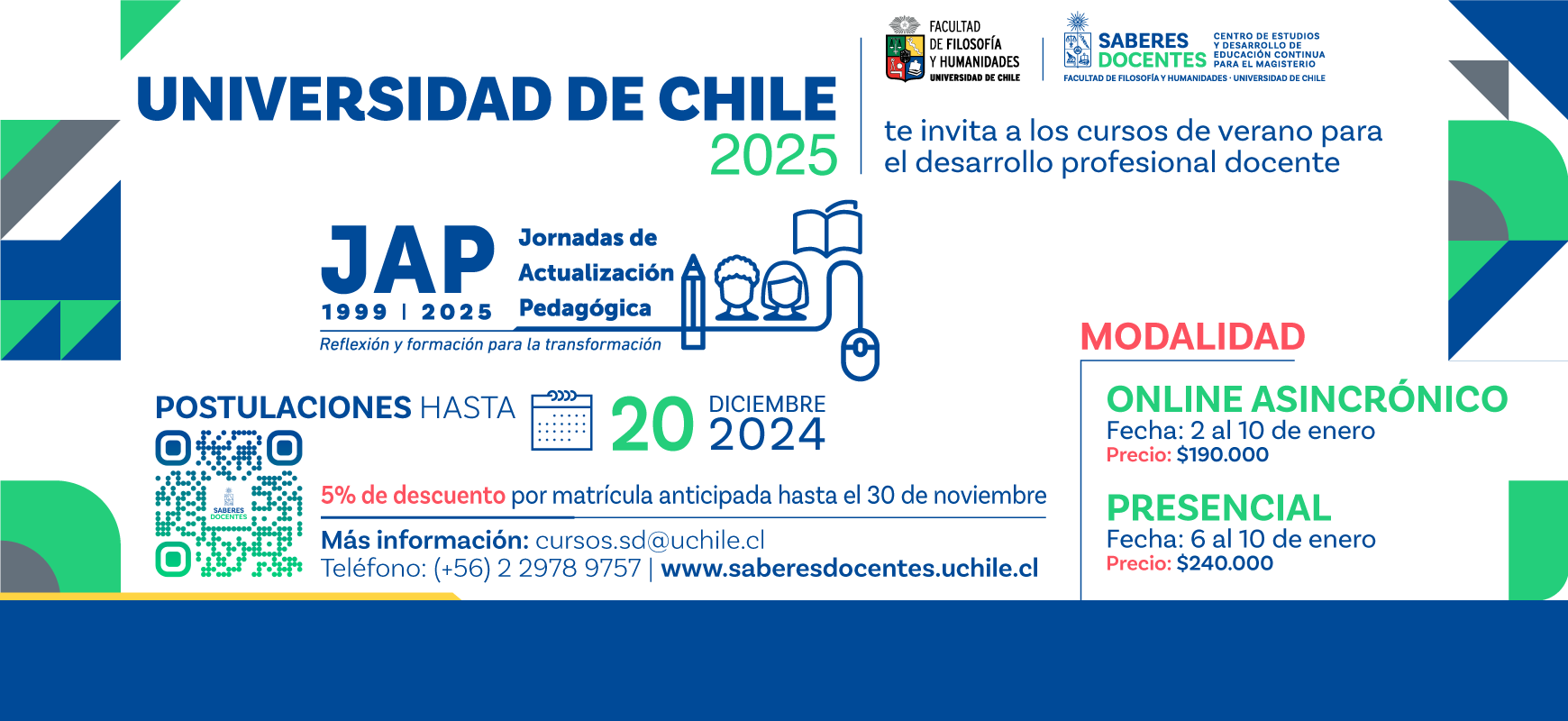 Inscríbete aquí a nuestros cursos JAP 2025