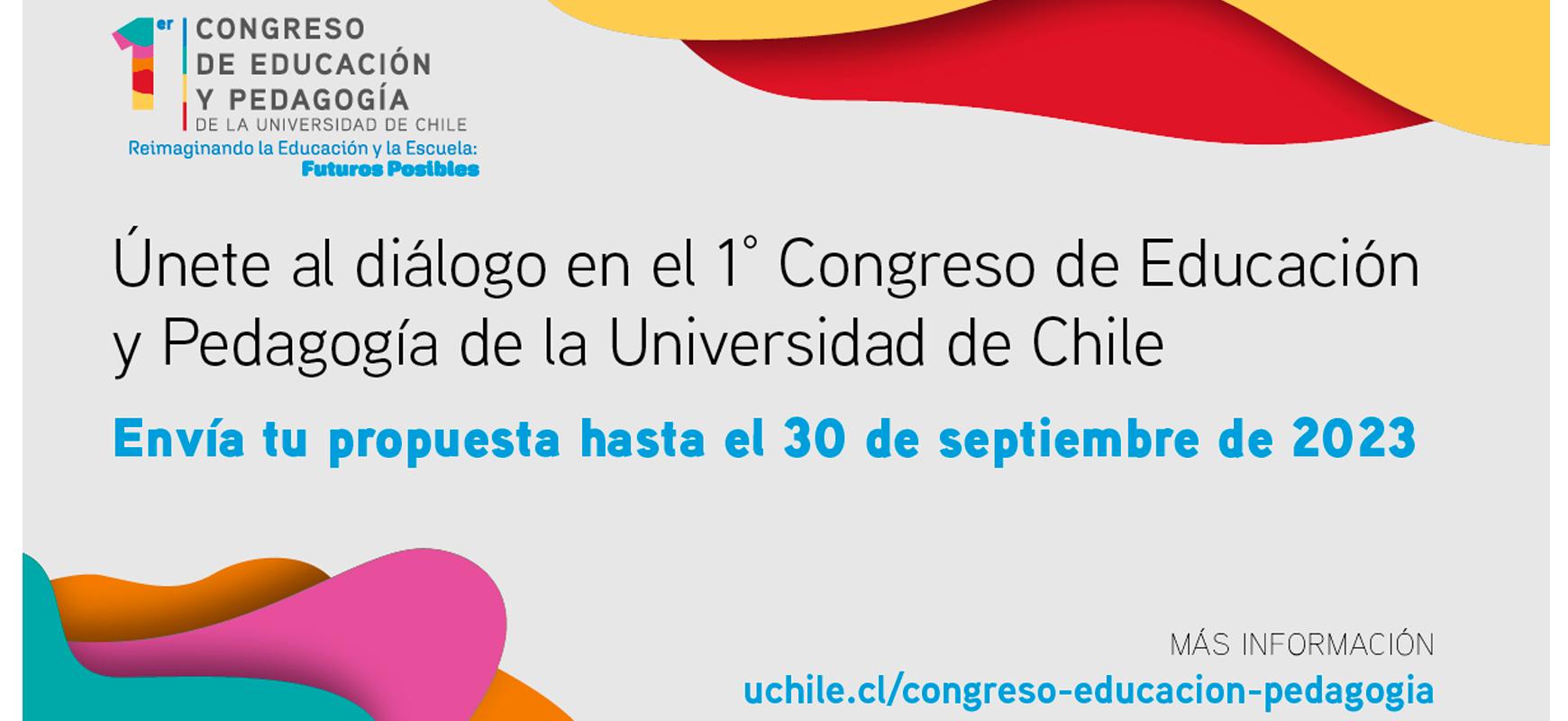 U. de Chile realizará su primer Congreso de Educación y Pedagogía