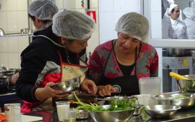 Participantes del Curso Cocina Internacional y Vegetariana
