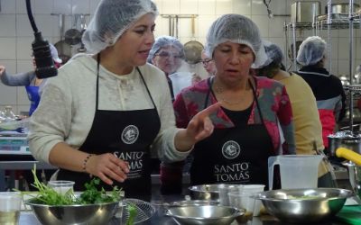 Participantes del Curso Cocina Internacional y Vegetariana