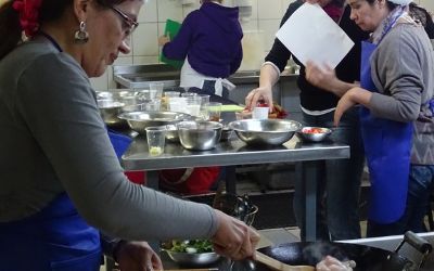 Participantes del Curso Cocina Internacional y Vegetariana
