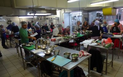 Participantes del Curso Cocina Internacional y Vegetariana