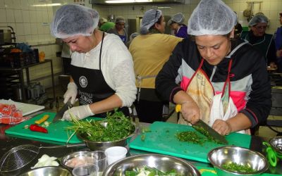 Participantes del Curso Cocina Internacional y Vegetariana