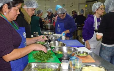 Participantes del Curso Cocina Internacional y Vegetariana