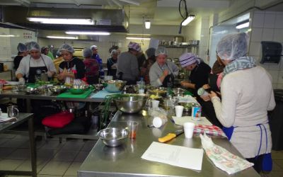 Participantes del Curso Cocina Internacional y Vegetariana