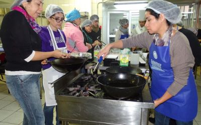 Participantes del Curso Cocina Internacional y Vegetariana