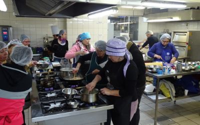 Participantes del Curso Cocina Internacional y Vegetariana