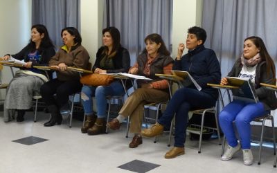 Participantes del Curso de Lenguaje de Señas