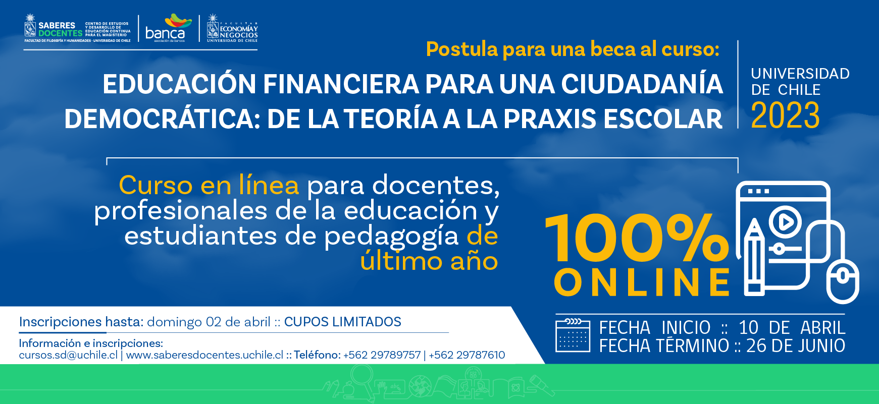 Postula a una beca acá 